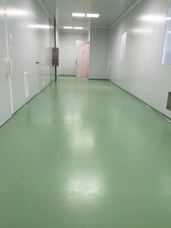 Paviments continus per a hospitals