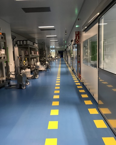 Pavimentos industria química y farmacéutica