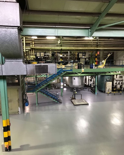 Pavimentos industria química y farmacéutica