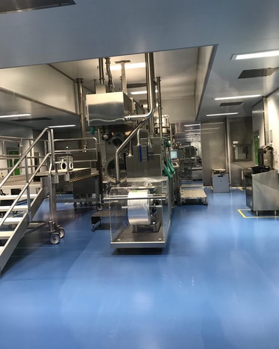 Pavimentos industria química y farmacéutica